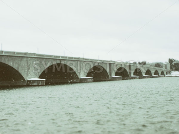 Arlington Memorial Bridge Potomac Snow DC (6).JPG - Christina Chee