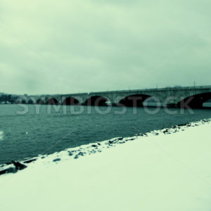 Arlington Memorial Bridge Snow Potomac DC Arlington City (6).JPG - Christina Chee
