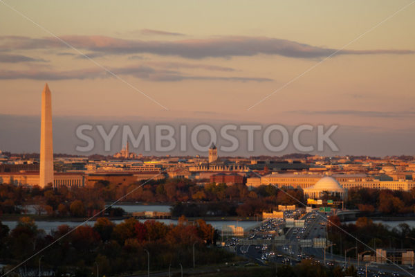 Golden DC Over Potomac.jpg - Christina Chee