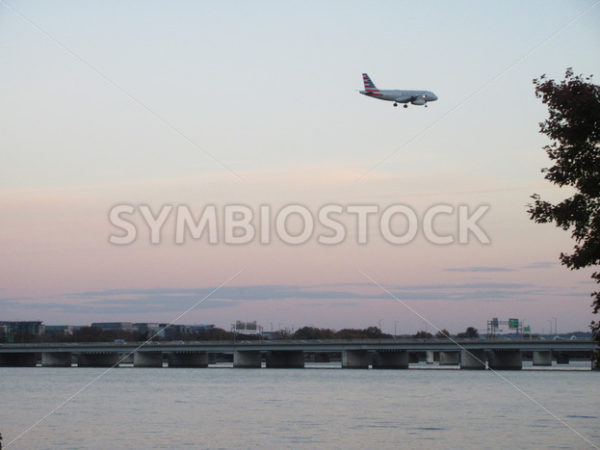 Plane Sunset Potomac.jpg - Christina Chee